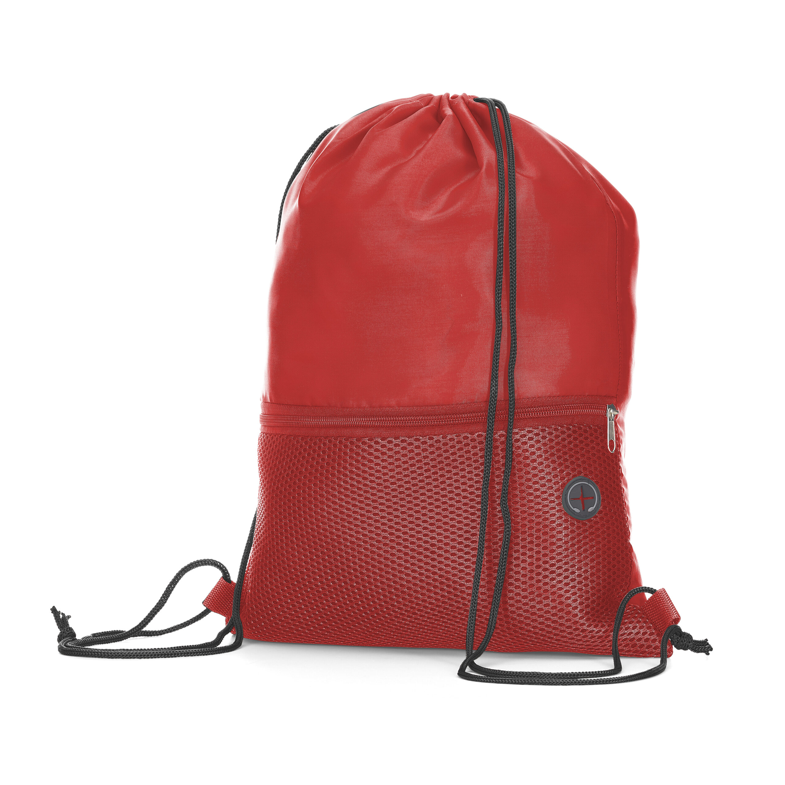 Sacola/mochila Poliéster 210d (43x32cm) — cor Vermelho