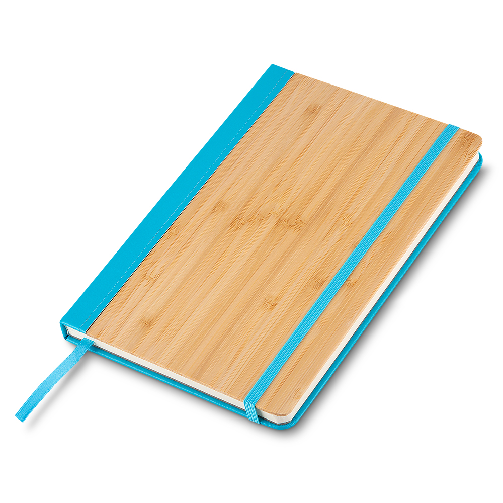 Caderno A5 Capa em Bambu e Pu