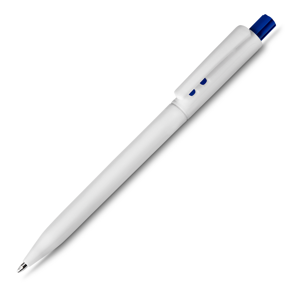 Caneta Plástica — cor Azul