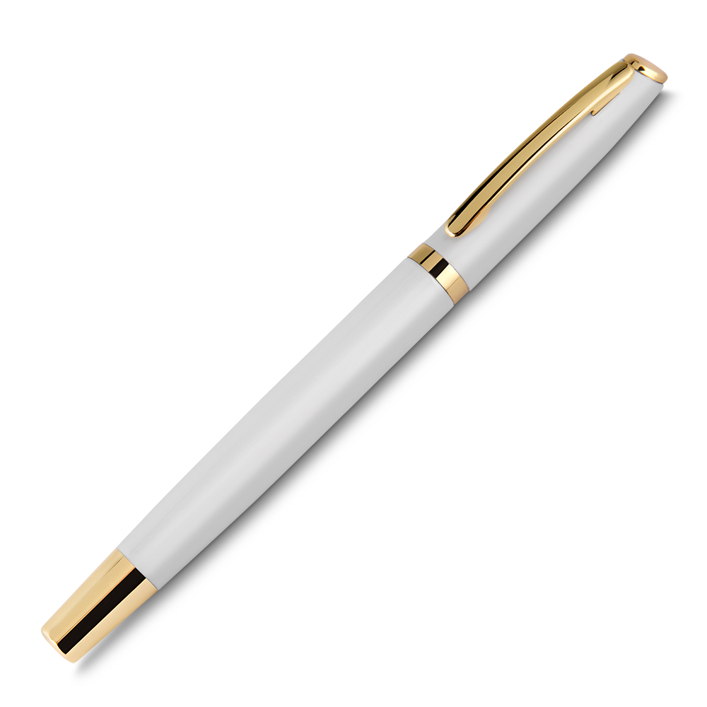 Caneta Metálica — cor Branco