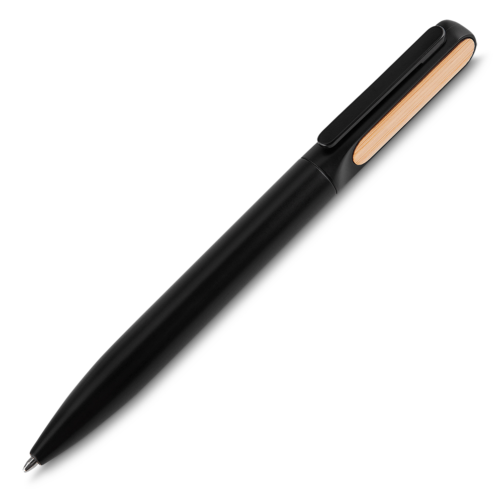 Caneta Metálica com Estojo — cor Preto