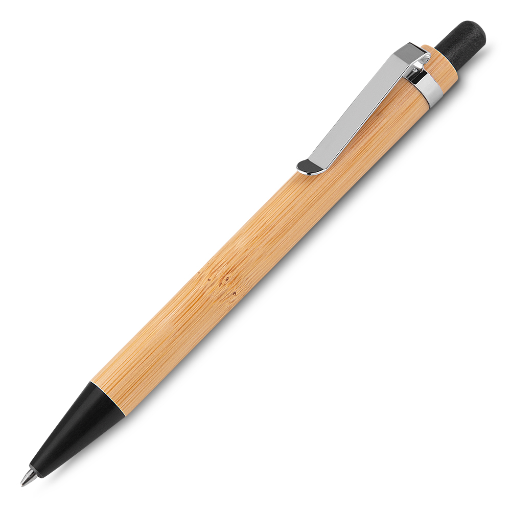 Caneta Bambu — cor Preto