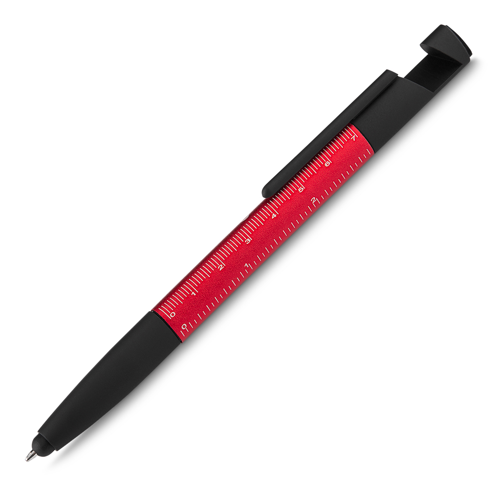Caneta Metálica — cor Vermelho
