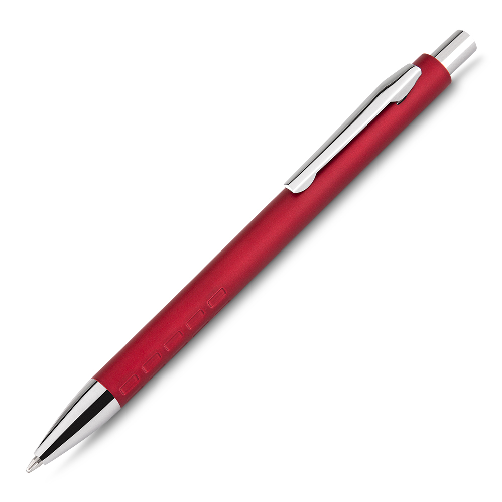 Caneta Metálica — cor Vermelho