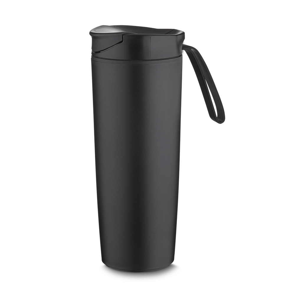 Copo Plástico de 500ml — cor Preto