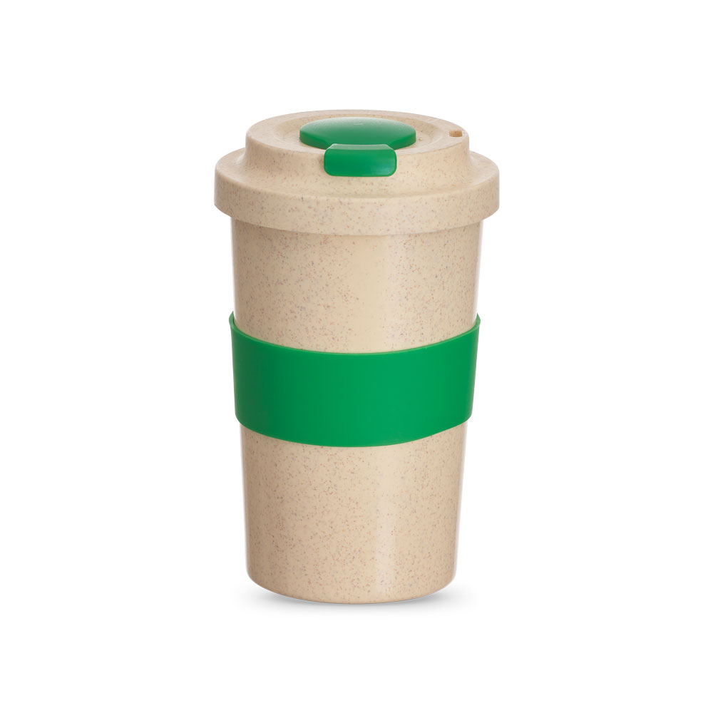 Copo Fibra de Bambu — cor Verde
