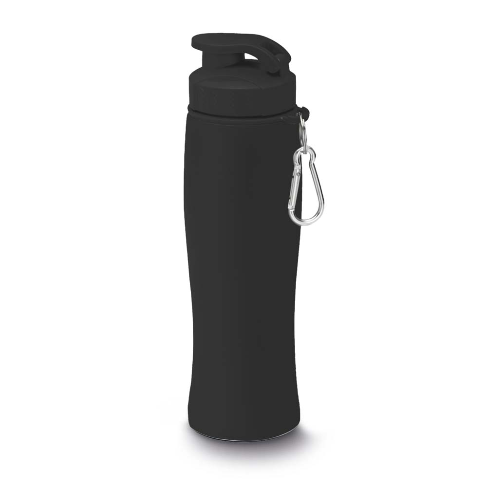 Garrafa Aço Inox — cor Preto