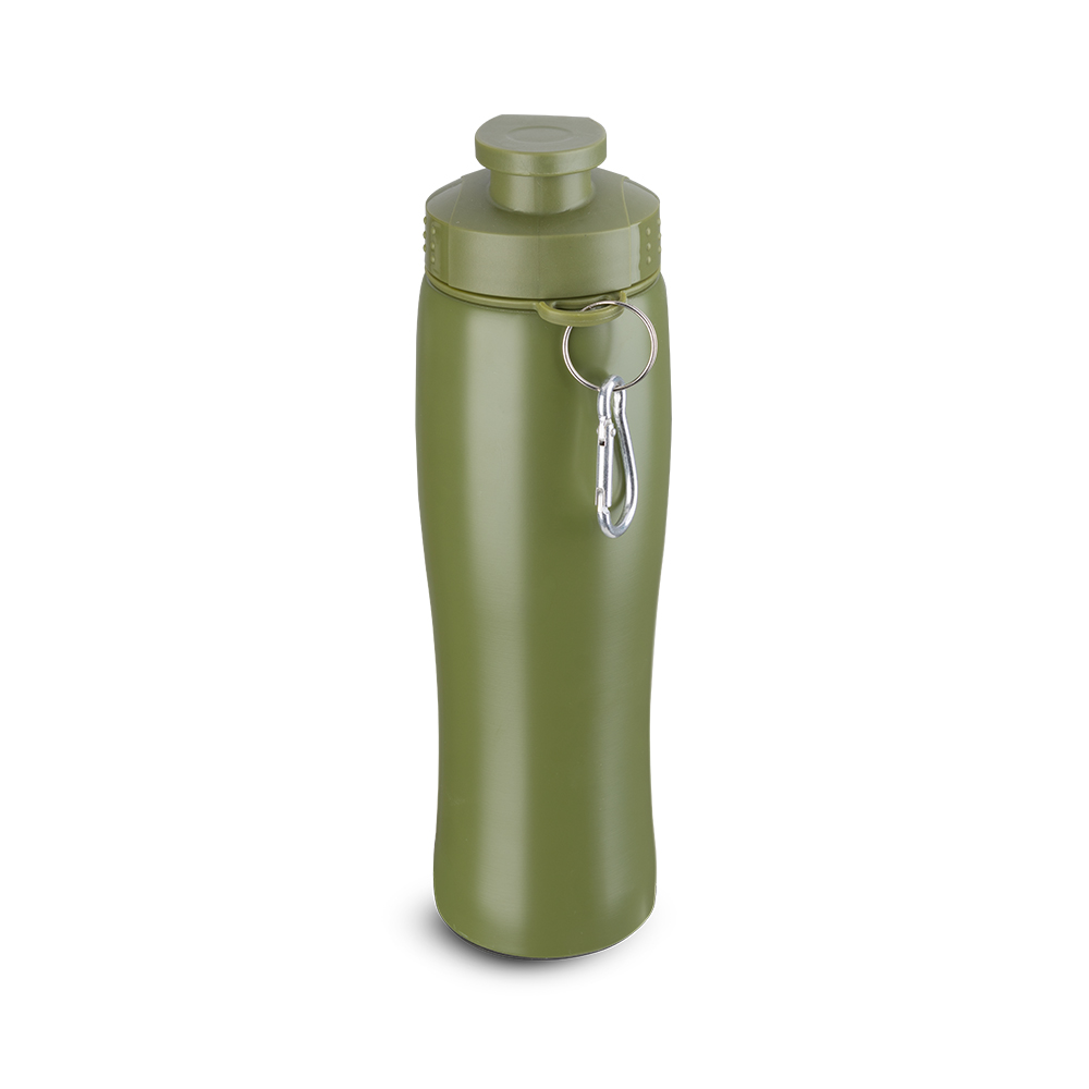 Garrafa Aço Inox — cor Verde