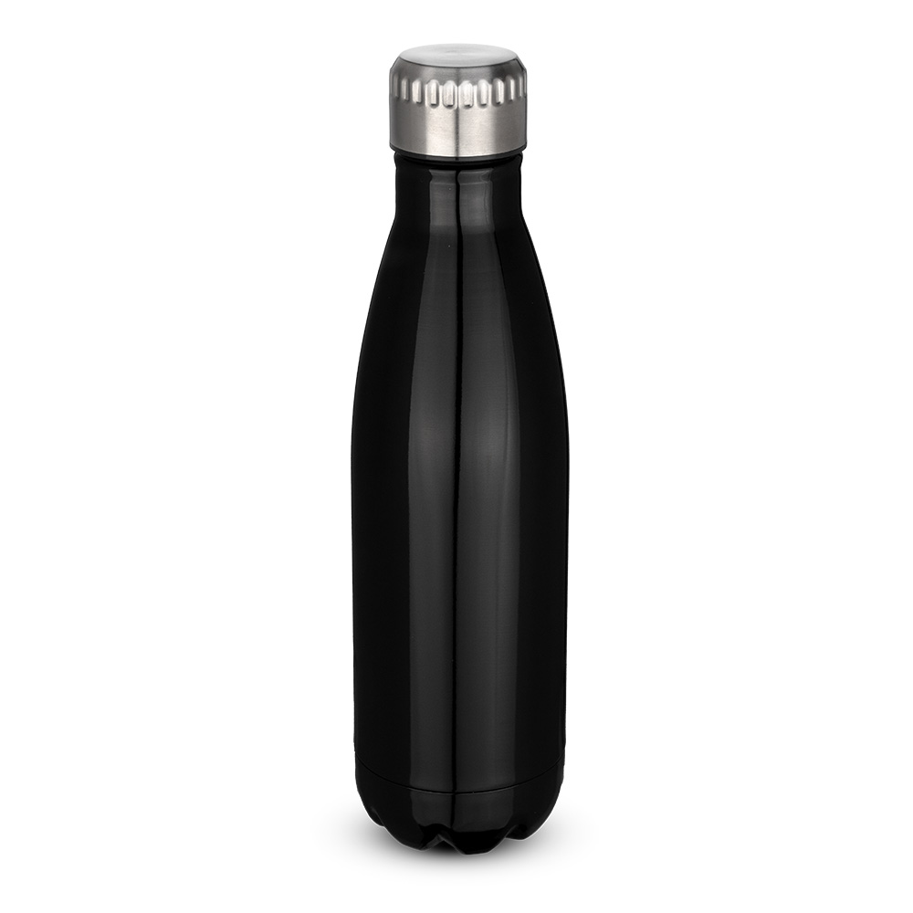 Garrafa Aço Inox — cor Preto