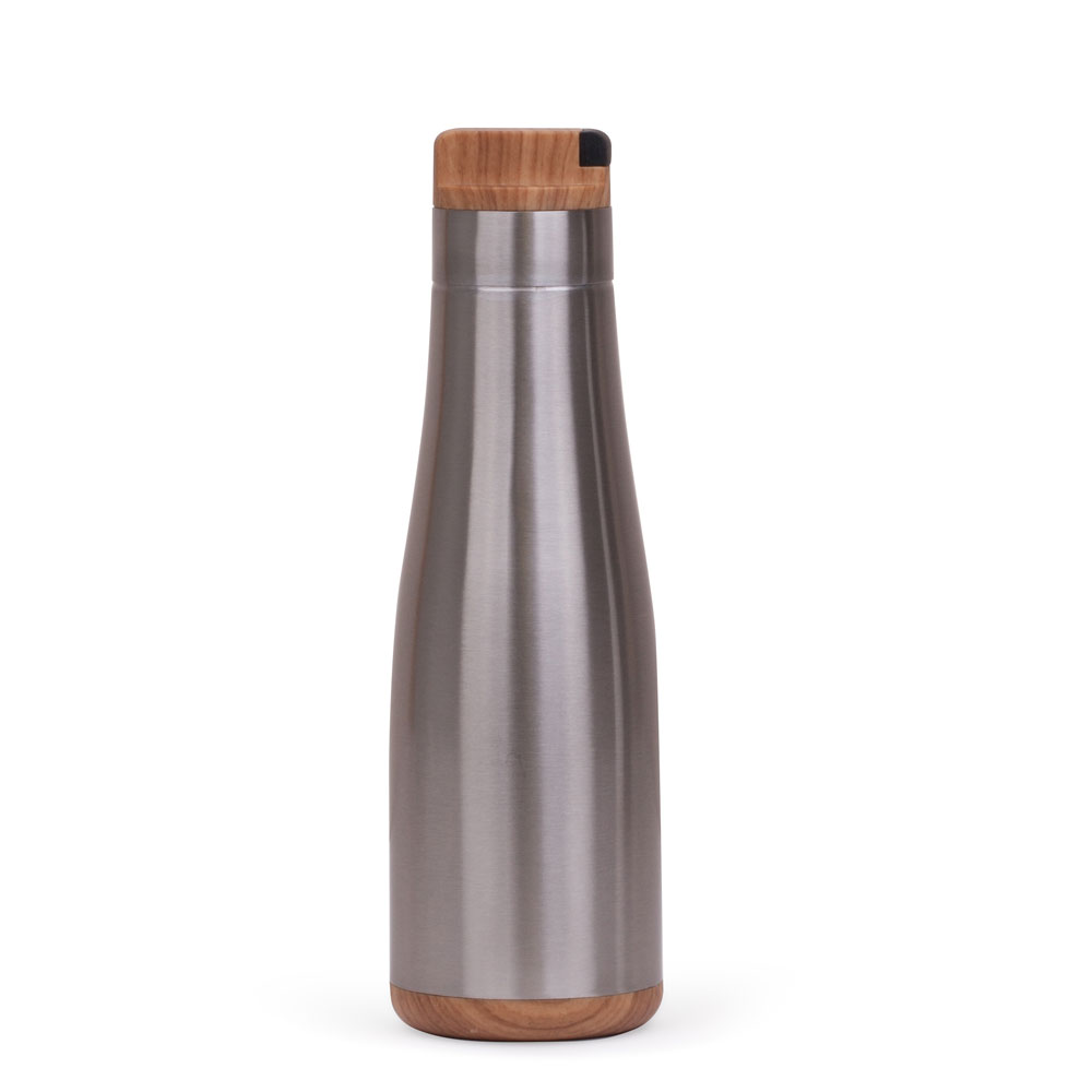 Garrafa Aço Inox — cor Prata