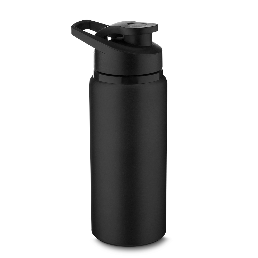Garrafa em Alumínio — cor Preto