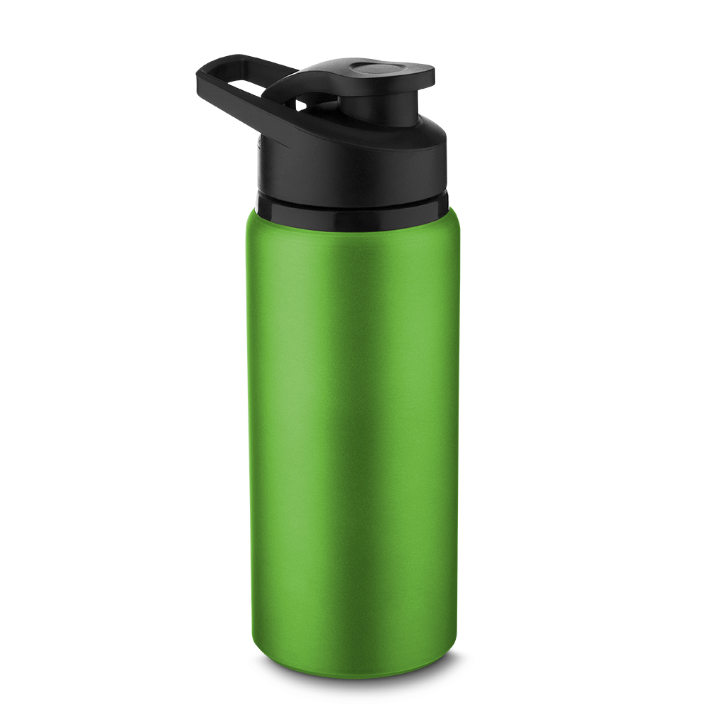 Garrafa em Alumínio — cor Verde
