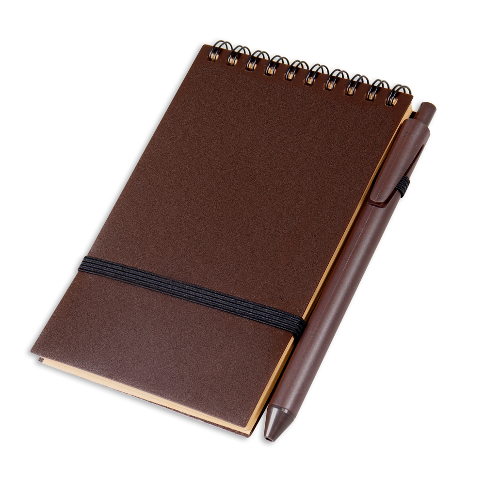 Mini Caderno A6 Capa em Pp c/ Caneta