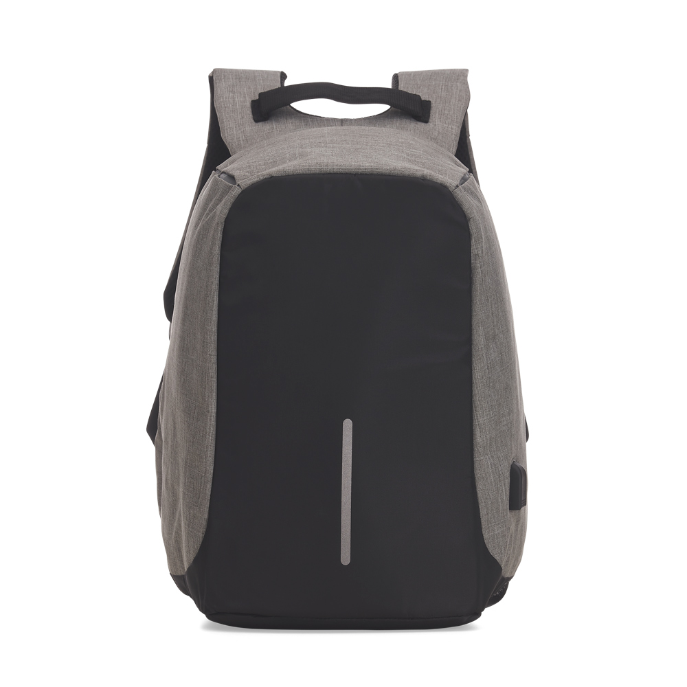 Mochila para Notebook Antifurto — cor Cinza