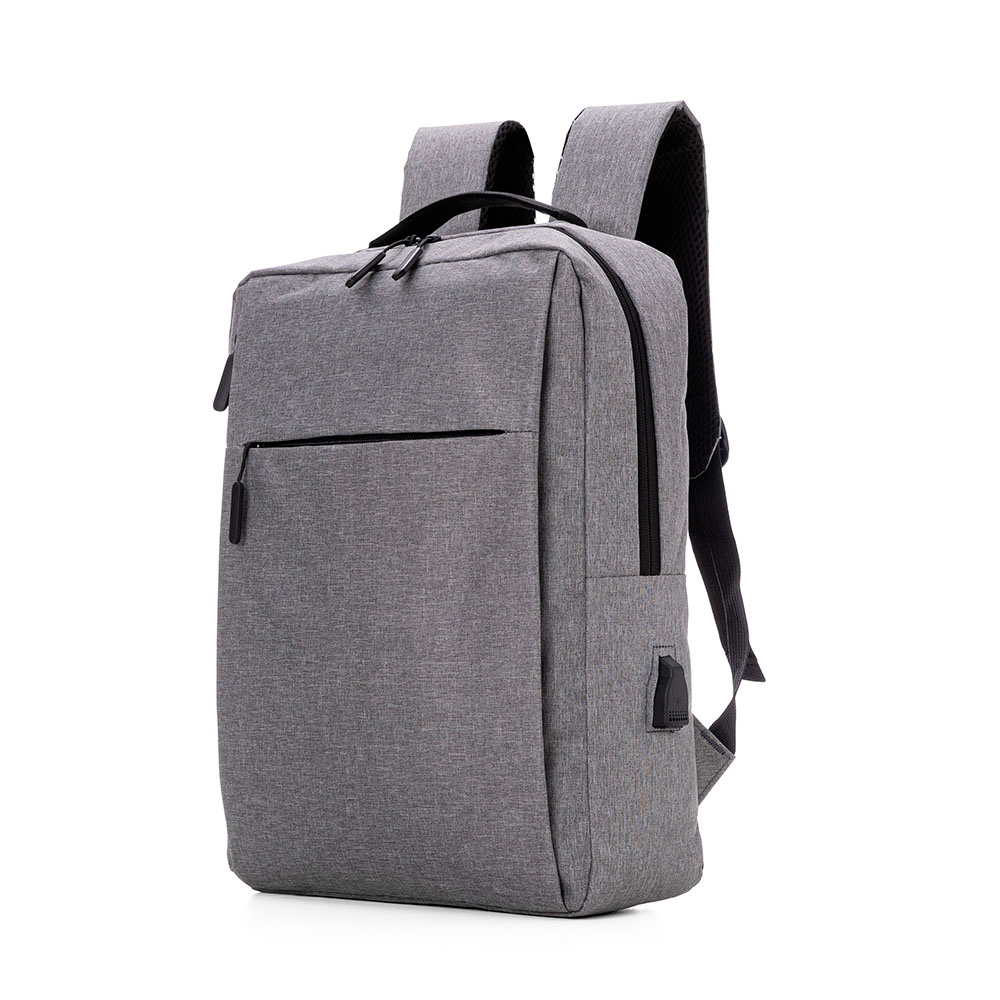 Mochila para Notebook em Poliéster 600d — cor Cinza