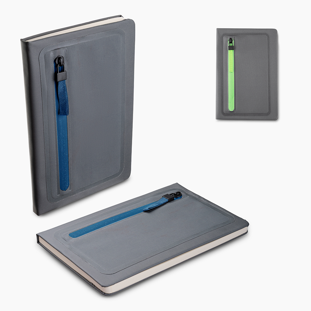 Caderno A5 Capa em Pu — cor Preto