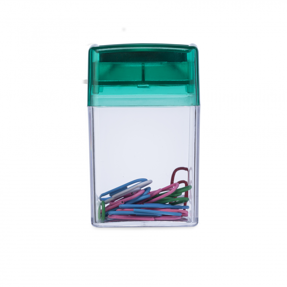 Porta Clips — cor Verde