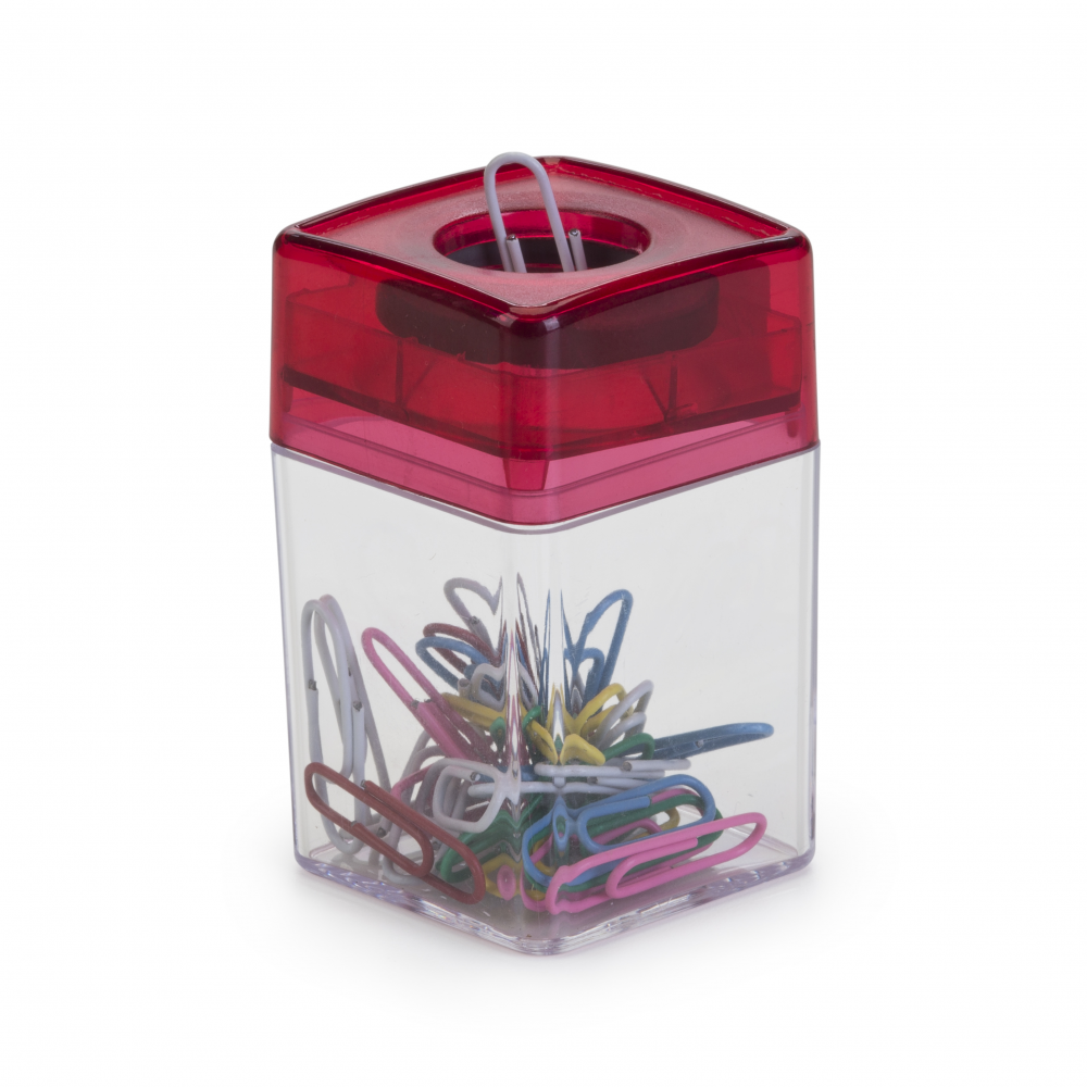 Porta Clips — cor Vermelho