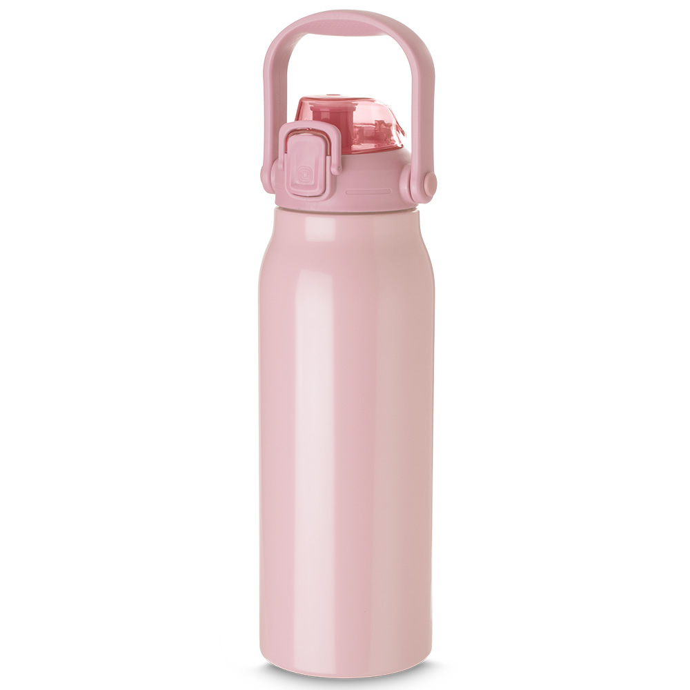 Garrafa Térmica — cor Rosa Claro