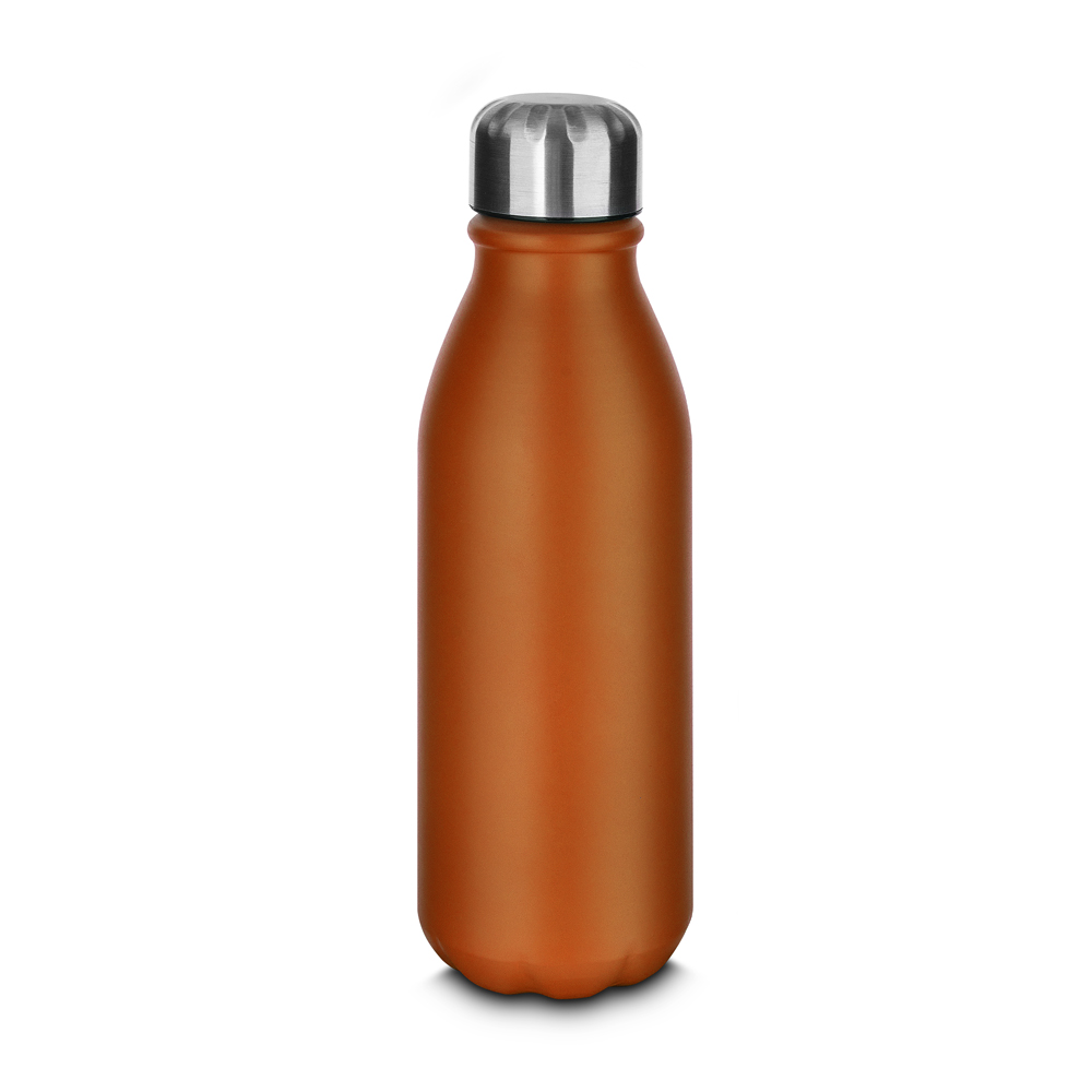 Garrafa em Alumínio Reciclado — cor Laranja