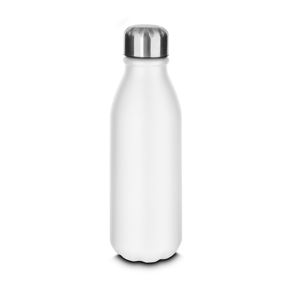 Garrafa em Alumínio Reciclado — cor Branco