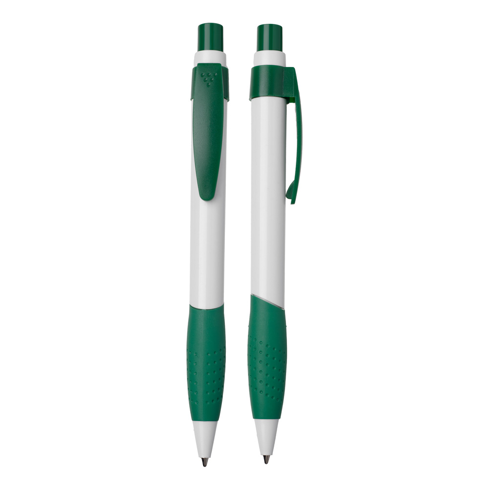 Caneta Plástica — cor Verde