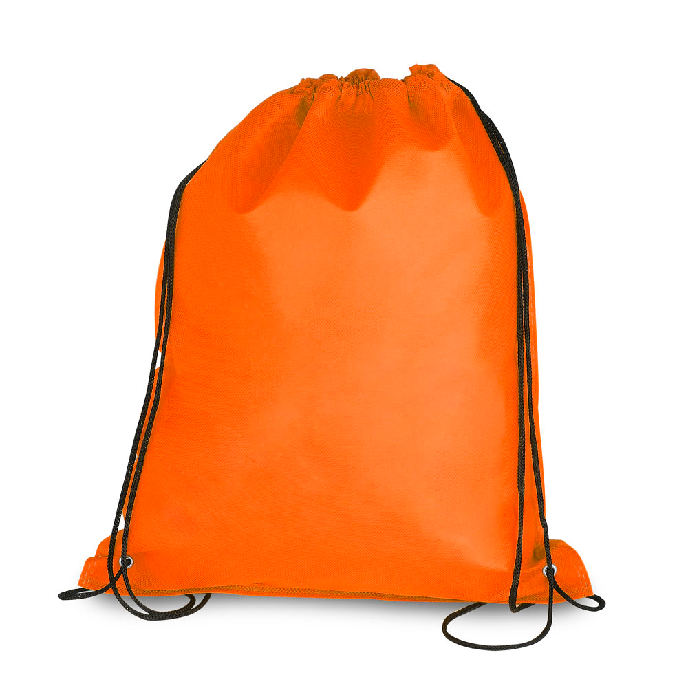 Sacola/mochila Tnt — cor Laranja