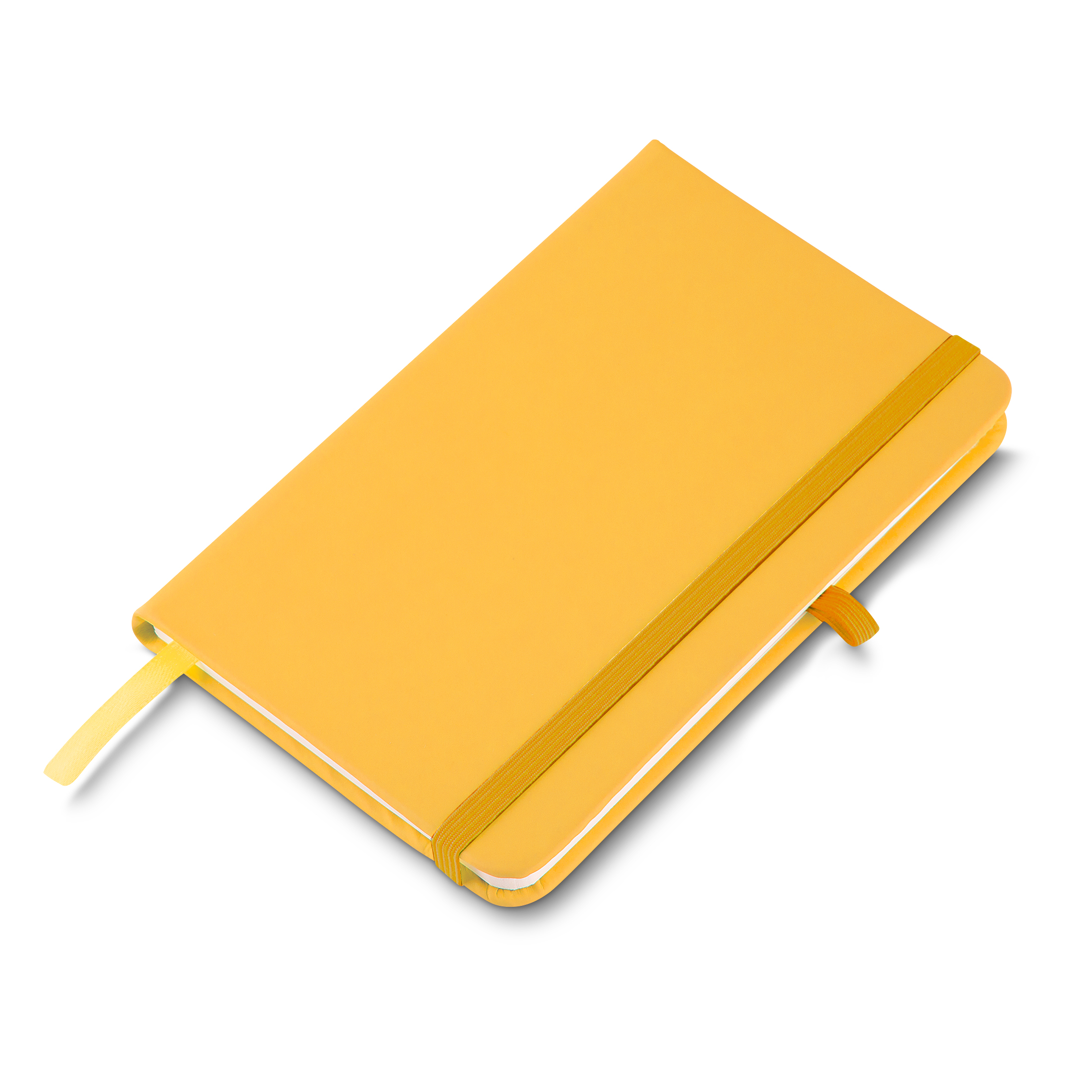 Caderno A5 Capa em Pu (21x14,5) — cor Amarelo