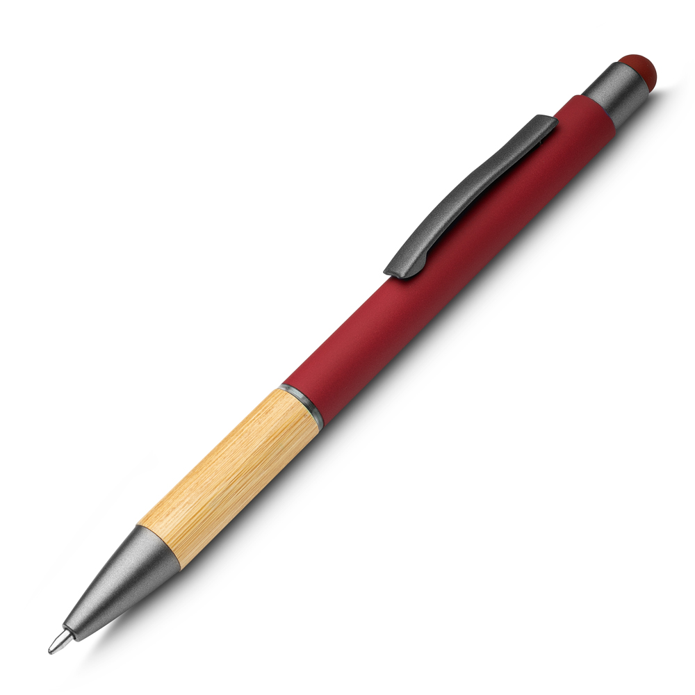 Caneta Metálica — cor Vermelho
