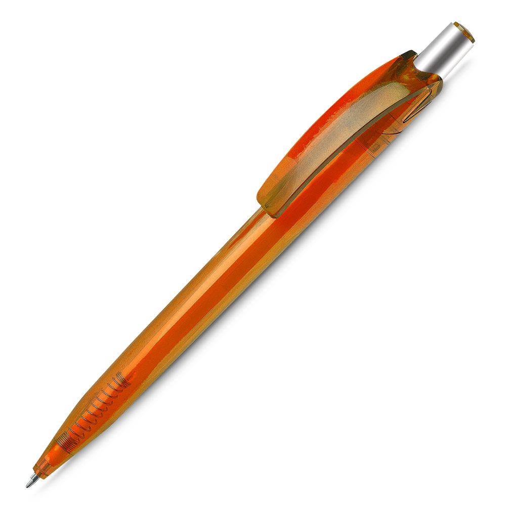 Caneta Plástica — cor Laranja