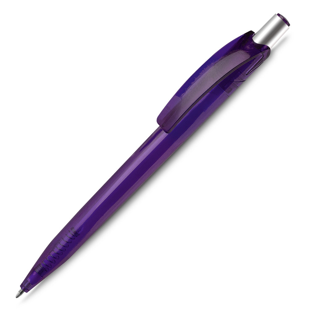 Caneta Plástica — cor Roxo