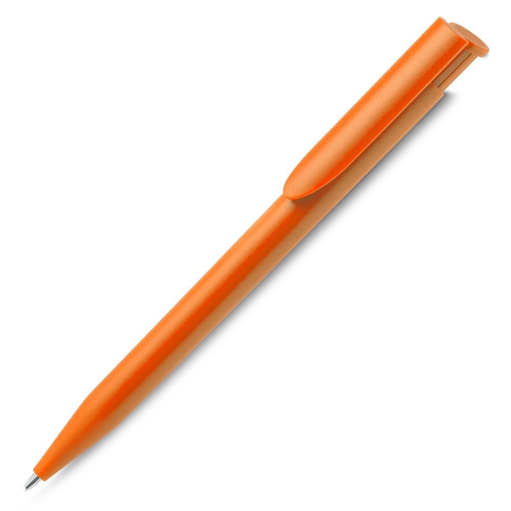 Caneta Plástica — cor Laranja