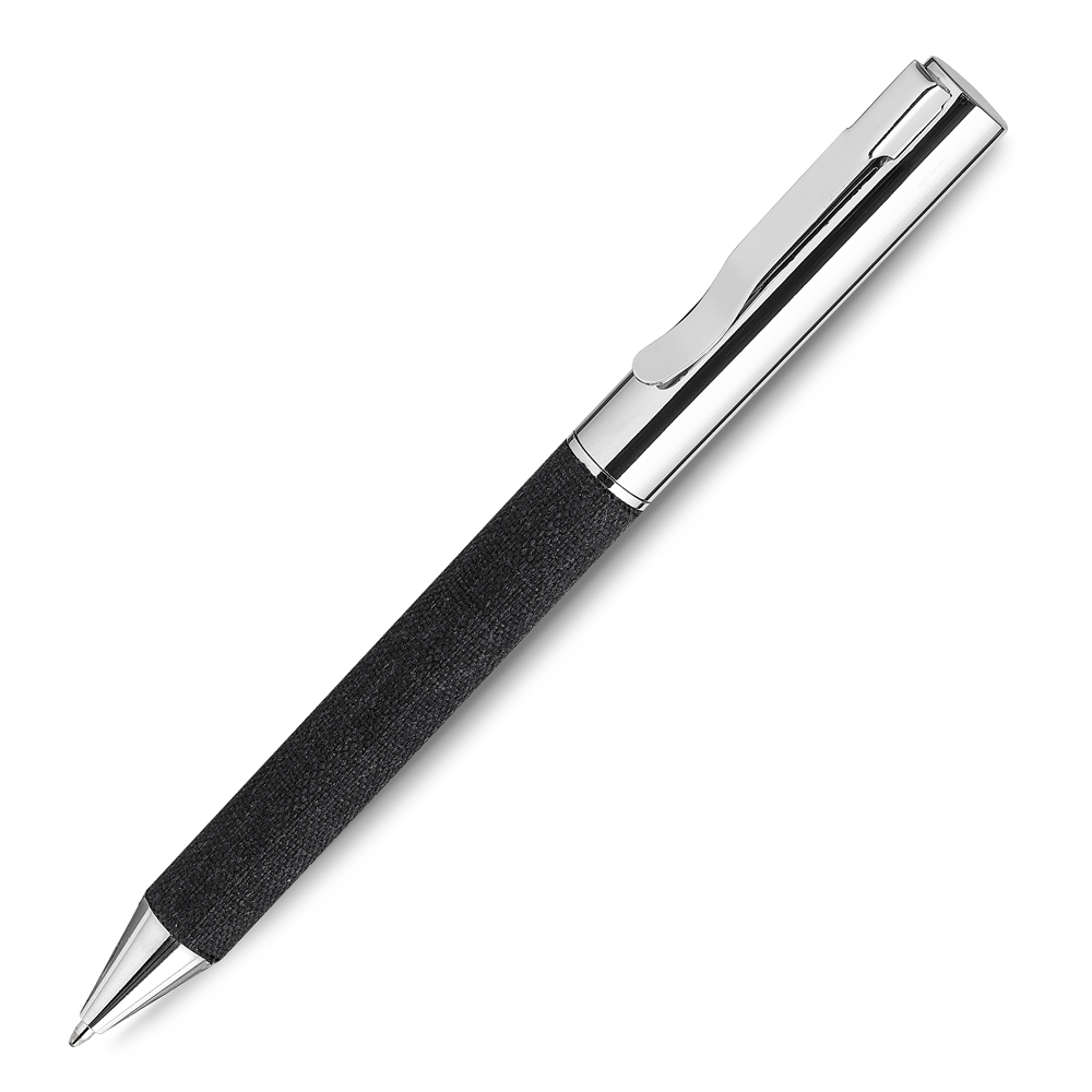 Caneta Metálica com Estojo — cor Preto