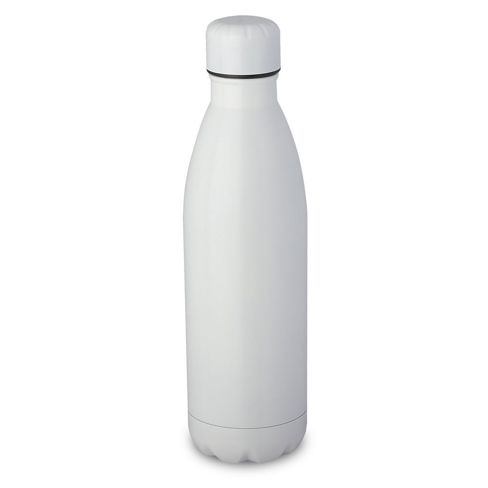 Garrafa Aço Inox — cor Branco