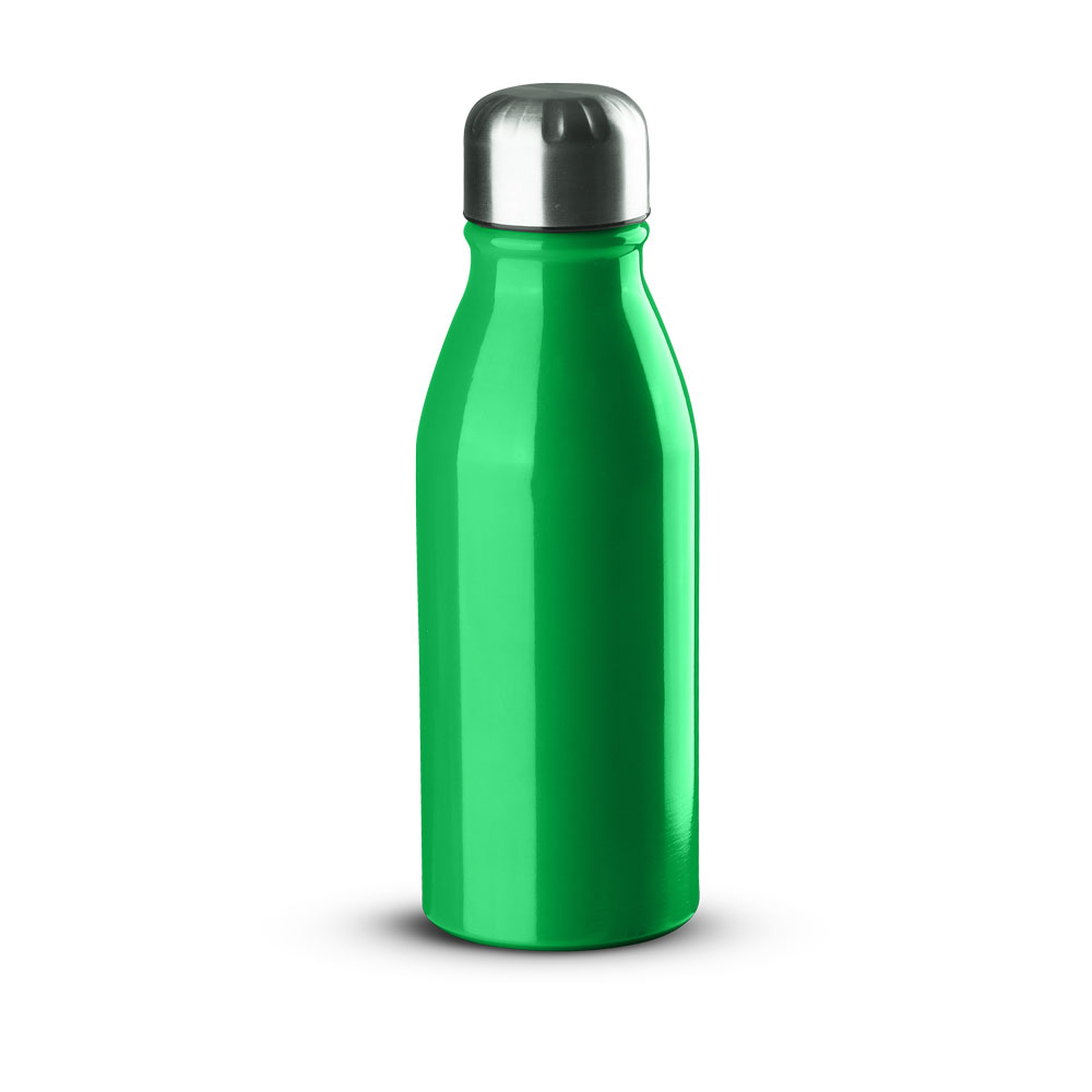 Garrafa em Alumínio — cor Verde