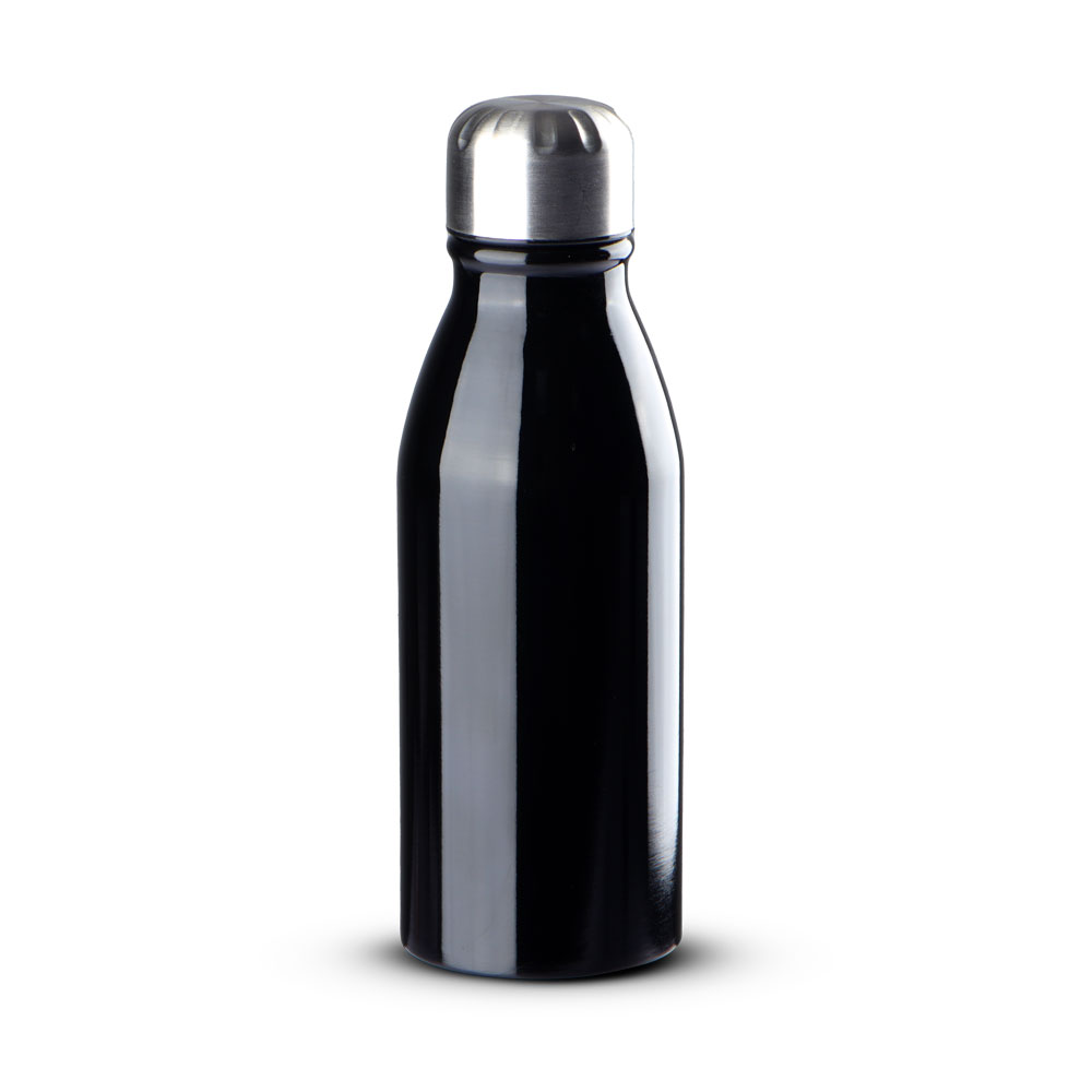 Garrafa em Alumínio — cor Preto