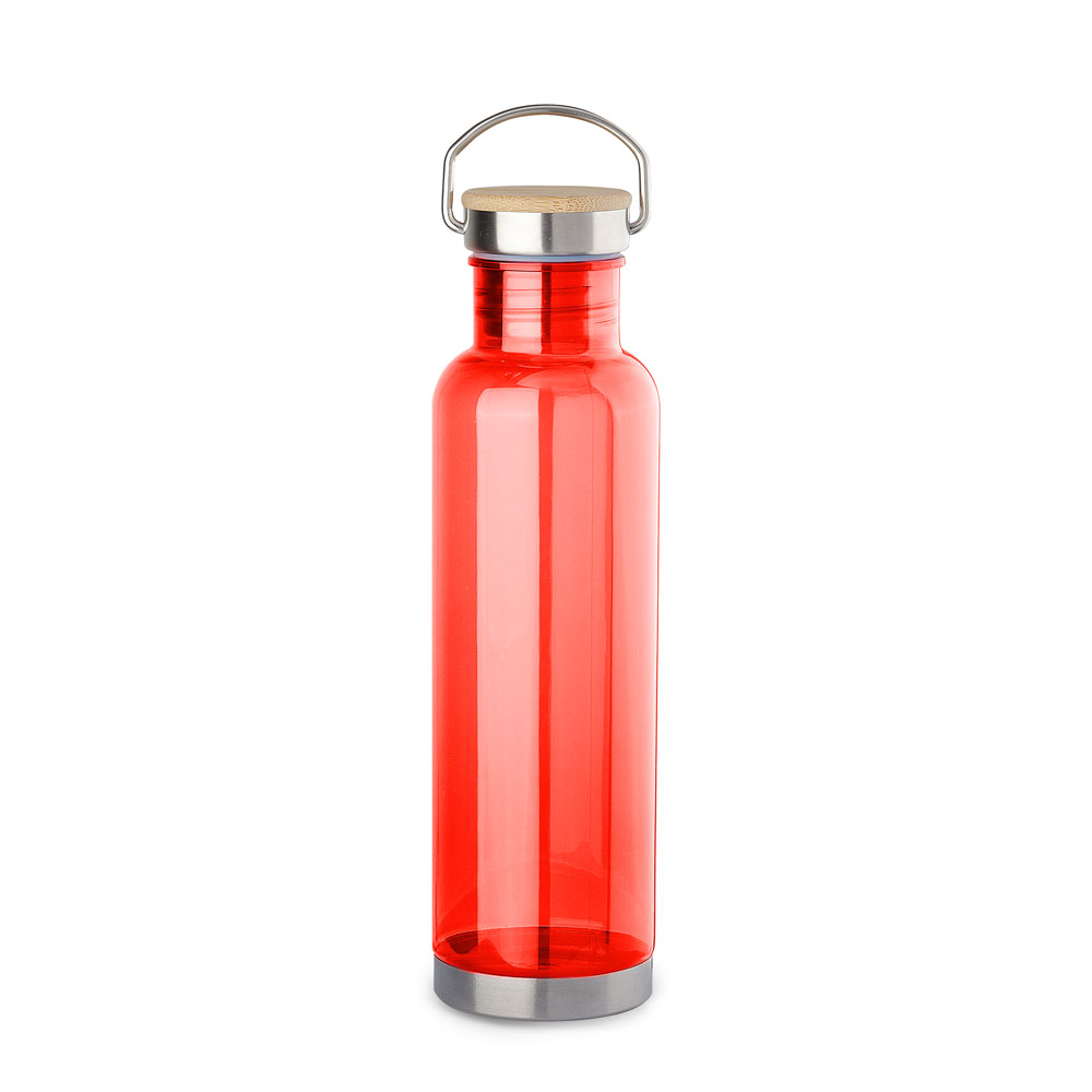Garrafa Plástica de 800ml — cor Vermelho