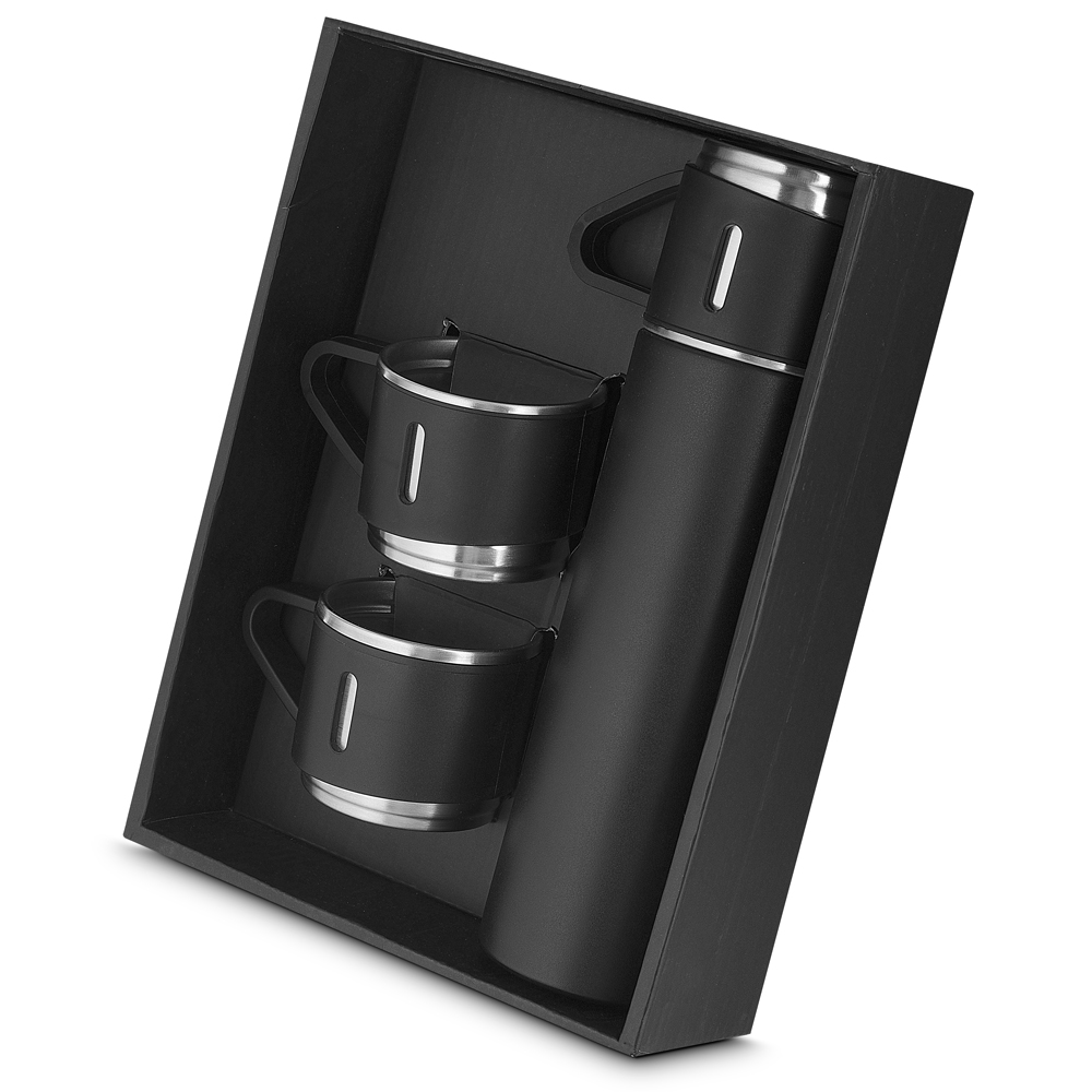 Kit Garrafa Copo — cor Preto