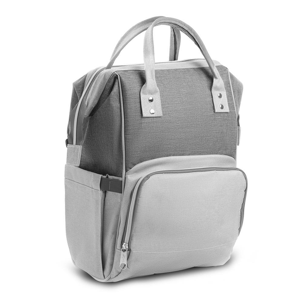 Mochila Multifuncional em Poliéster 600d — cor Cinza