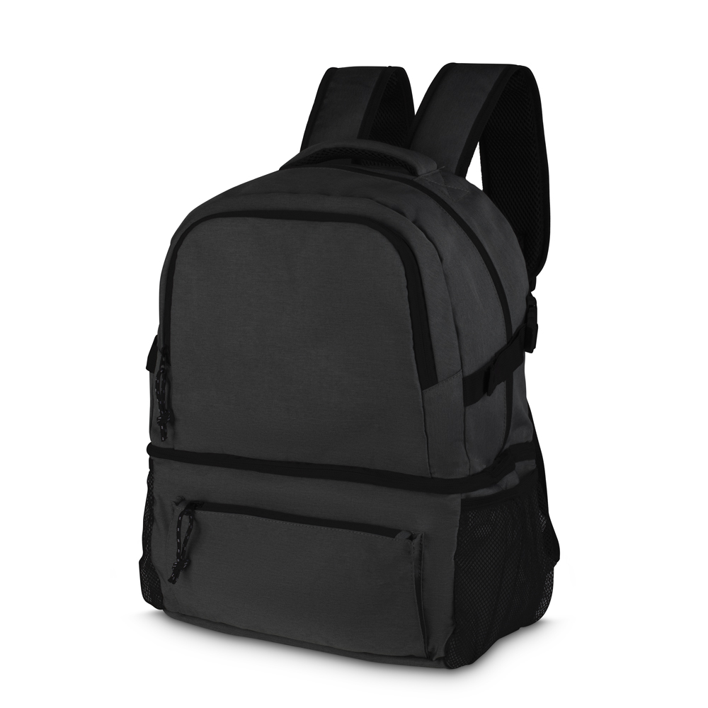 Mochila/bolsa Térmica em Poliéster 300d — cor Preto
