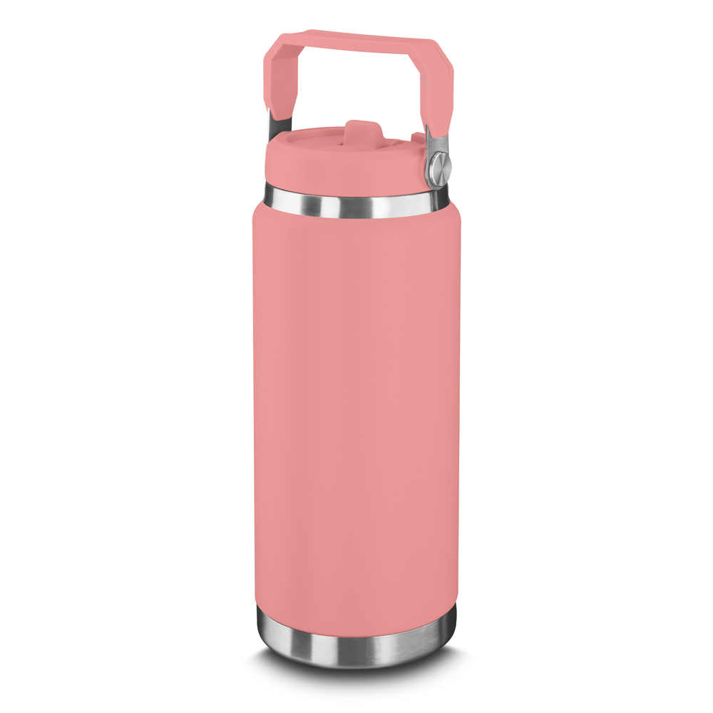 Garrafa Térmica — cor Rosa Flamingo