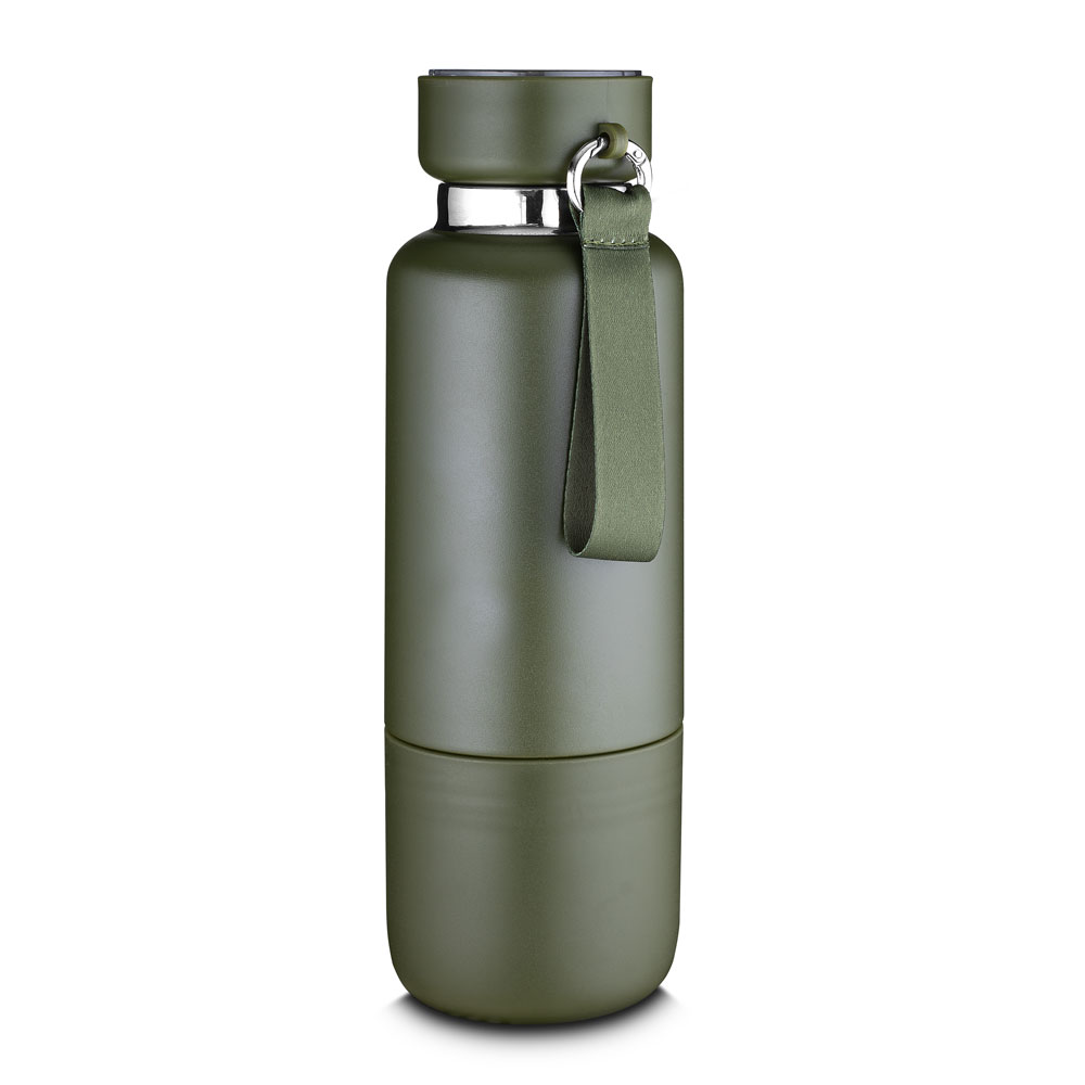 Garrafa Térmica — cor Verde Musgo