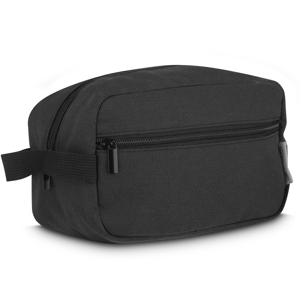 Nécessaire em Algodão Reciclado 340g/m2 — cor Preto