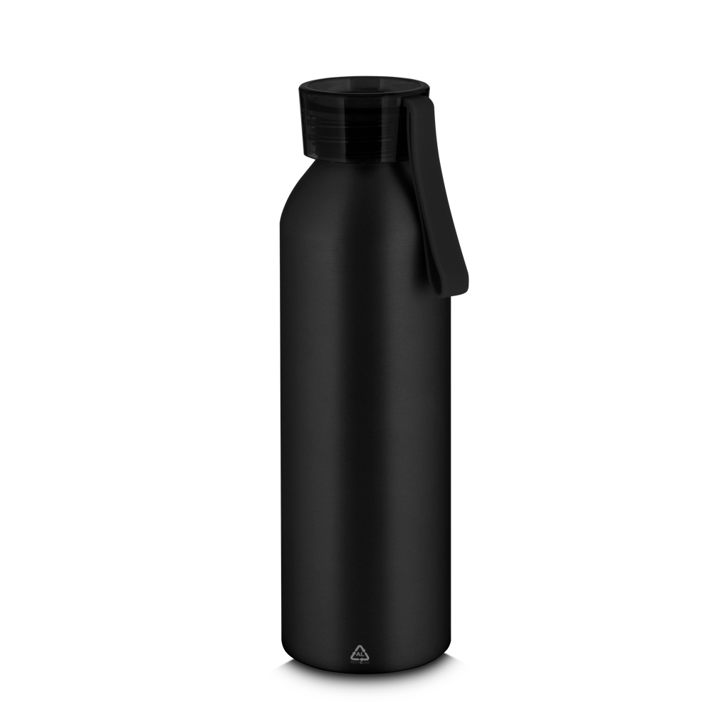 Garrafa em Alumínio Reciclado — cor Preto