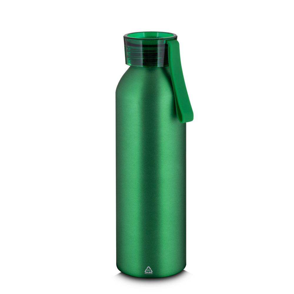 Garrafa em Alumínio Reciclado — cor Verde