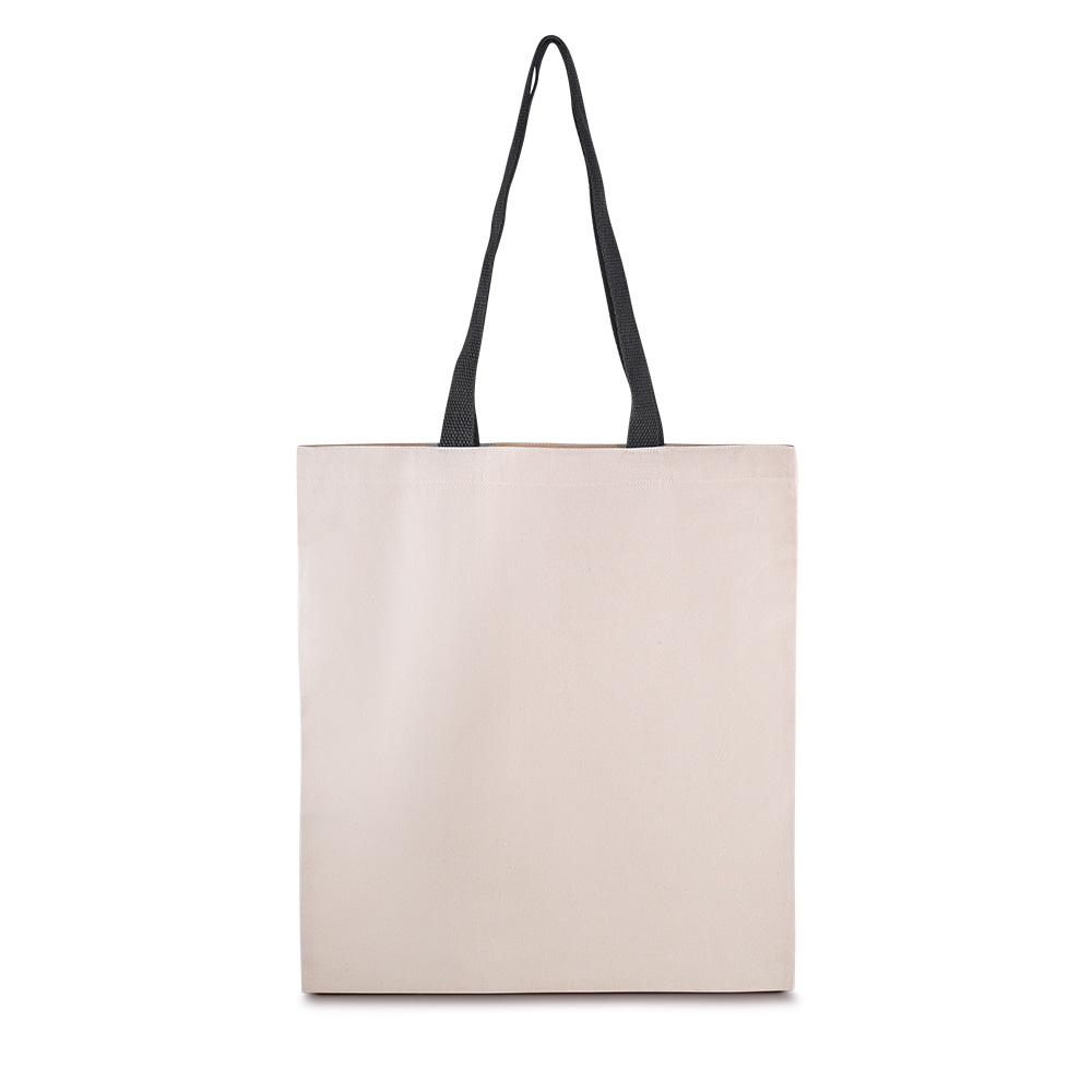 Sacola em Algodão 140g/m² (42x38cm) — cor Preto