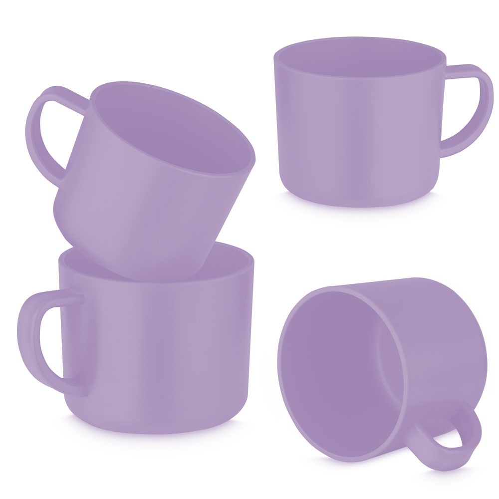 Conjunto de Xícaras — cor Lilas