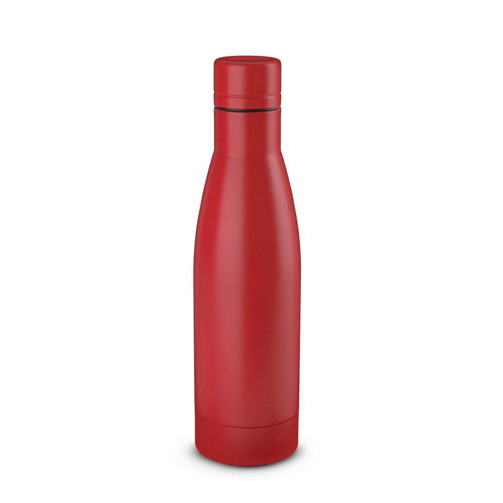 Garrafa Térmica de 450ml — cor Vermelho
