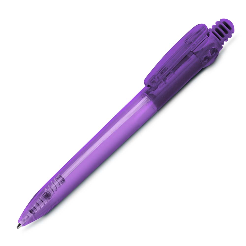 Caneta Plástica — cor Roxo