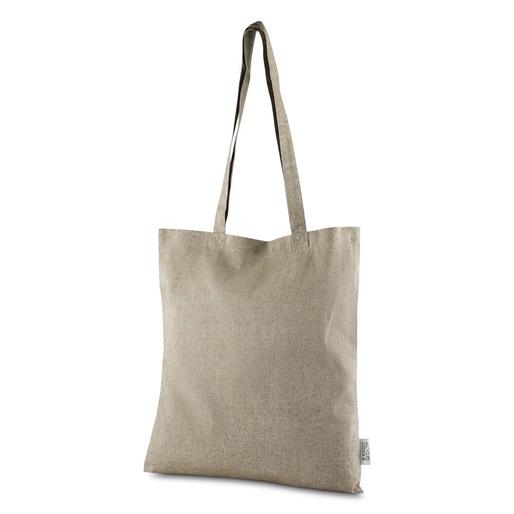 Sacola em Algodão 140g/m² (42x38cm) — cor Bege